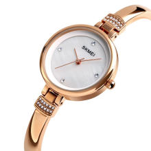 SKMEI 1409 Fashion Women Elegance Relógios de pulso com pulseira de quartzo mais vendidos